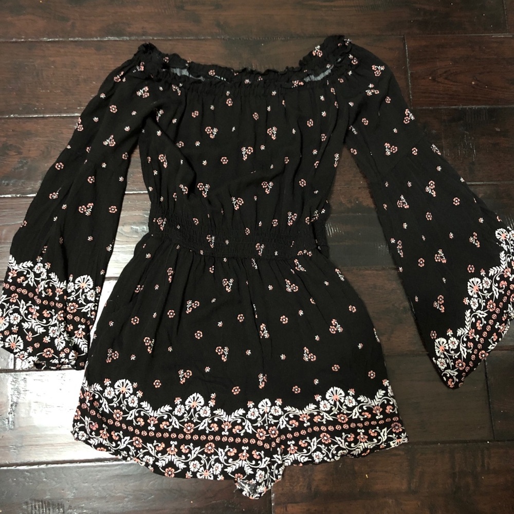 Kendall and Kylie floral romper